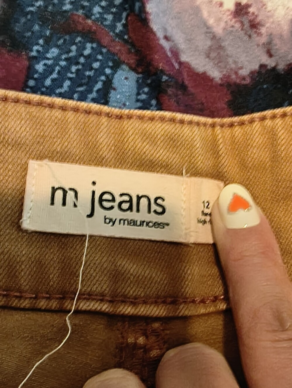 M Jeans Flare Rust 12 Maurices - Picture 2 of 7